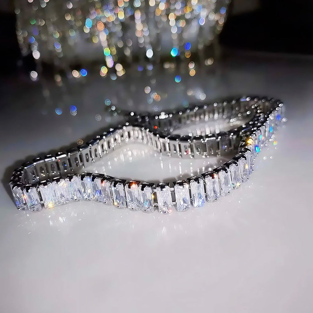 Crystal Stone Choker Necklace