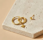 Star Charm Earring Set