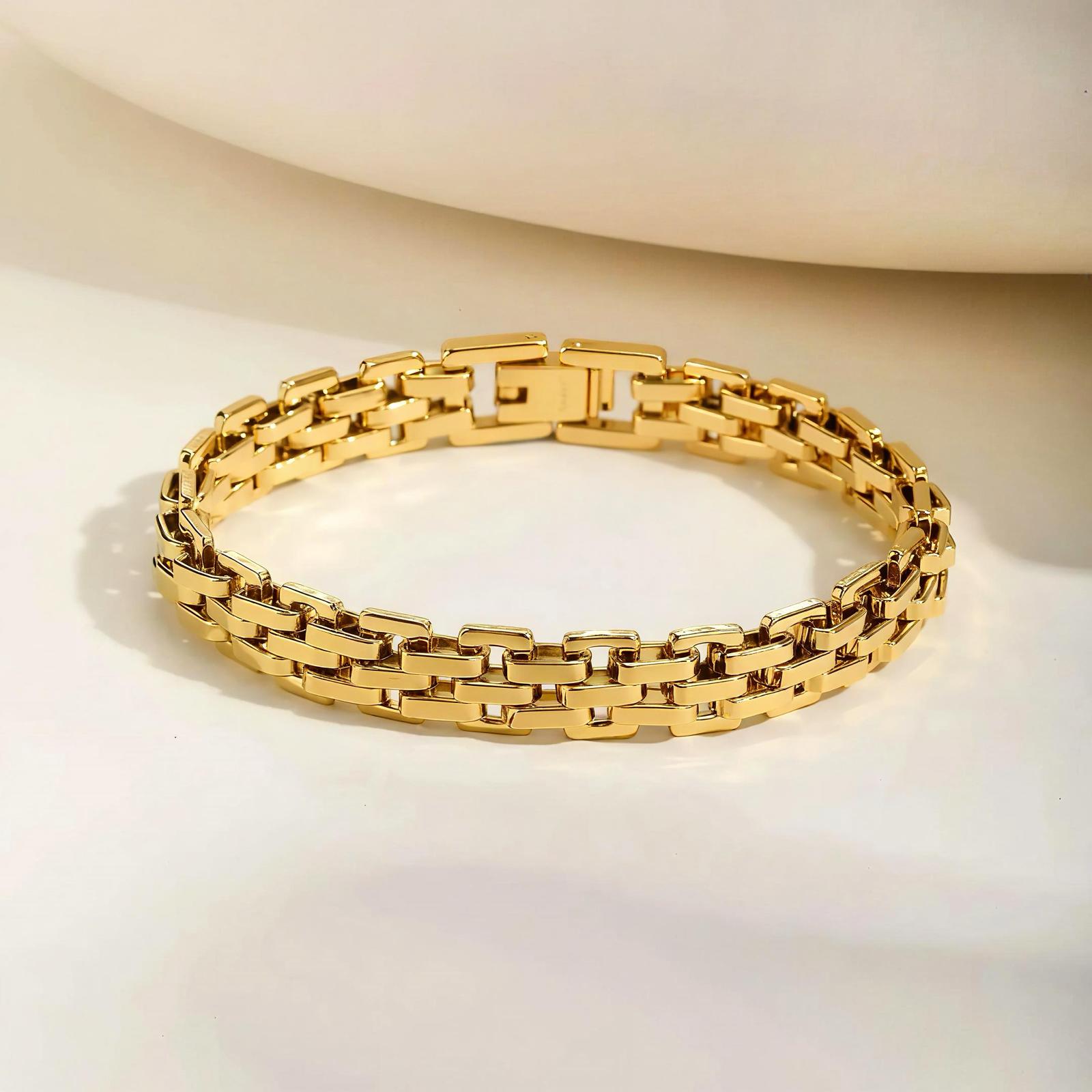 Three-Tier Chain Bracelet