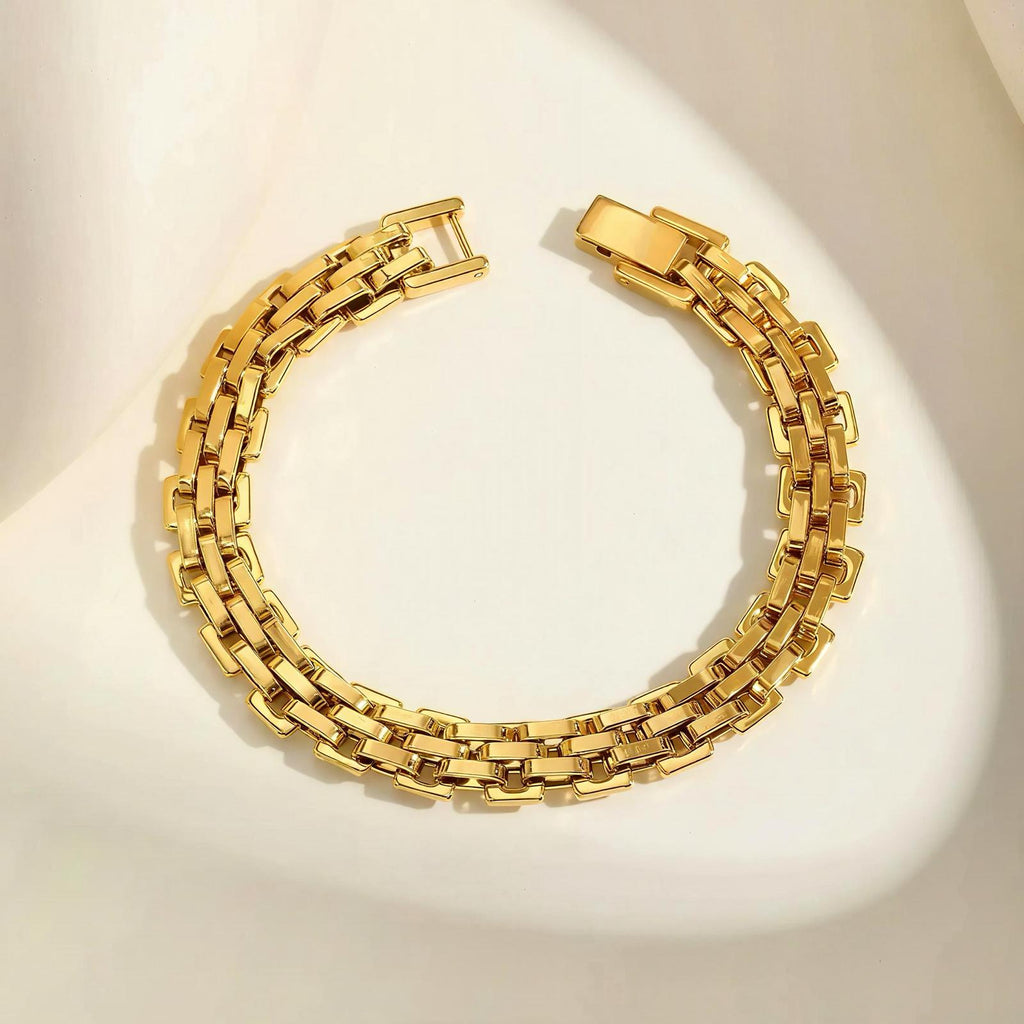 Three-Tier Chain Bracelet