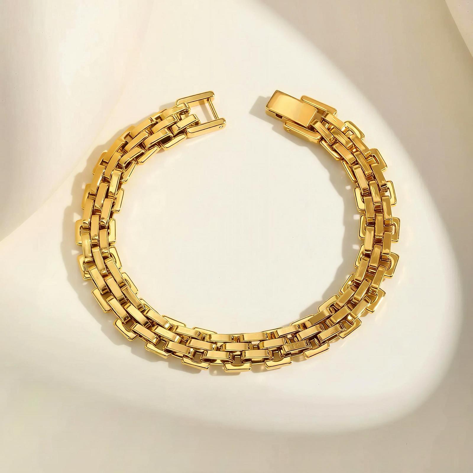 Three-Tier Chain Bracelet